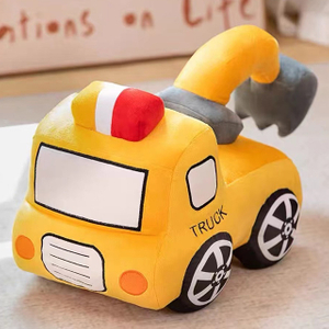 Stuffed Soft Car Toy Simulation Truck Plush Toy Doll Cute Plush Toys Stuffed Truck Toys