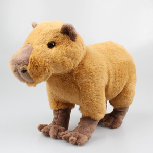 Kids Companion Toy Cute Animal Toys Plush Capybara Toys Stuffed Capybara Dolls 