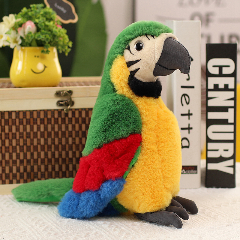 Stuffed Bird Toys Plush Parrot Toys Custom Bird Dolls