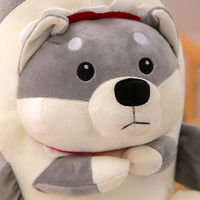 Creative Plush Cute Dog Toys Stuffed Soft Sofa Pillow Kawaii Doll for Bedside