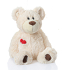 Stuffed Teddy Bear Plush Bear With Red Heart
