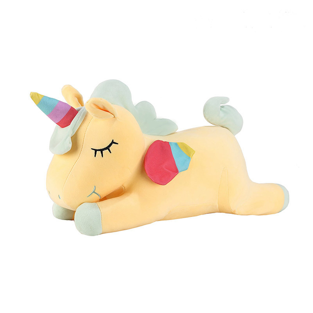 Creative Plush Cute Plush Toys Stuffed Soft Sofa Pillow Plush Unicorn Pillow Kawaii Doll for Bedside