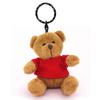 Plush Keychain Soft Animal Keychain Toys Custom Bear Keychain Small Soft Teddy Bear Keychain with Custom Logo